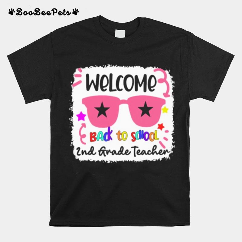 Welcome Back To School 2Nd Grade Teacher T-Shirt