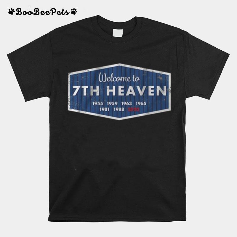 Welcome To 7Th Heaven Los Angeles Baseball T-Shirt