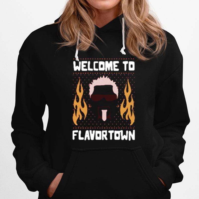 Welcome To Flavortown Ugly Christmas Sweater Hoodie