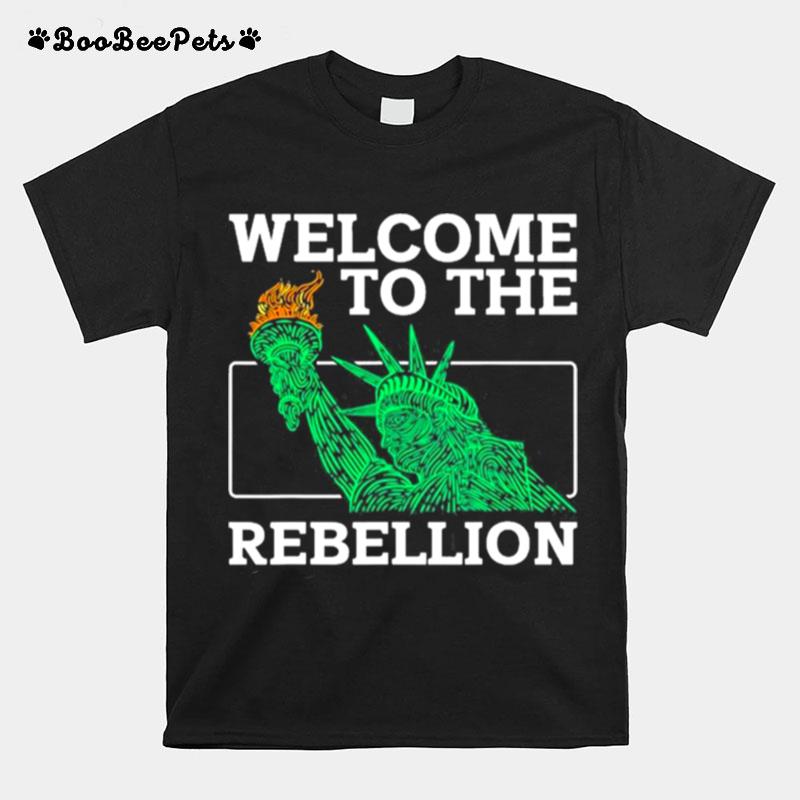 Welcome To The Rebellion Convervative Anti Cancel Cultre T-Shirt