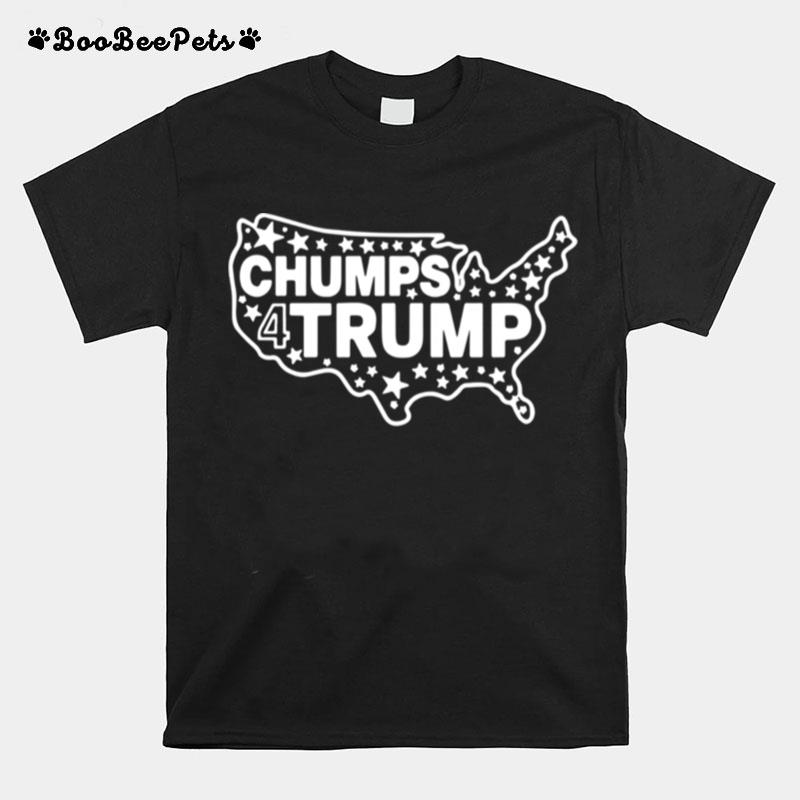 Well Chumps For Trump Usa Map T-Shirt