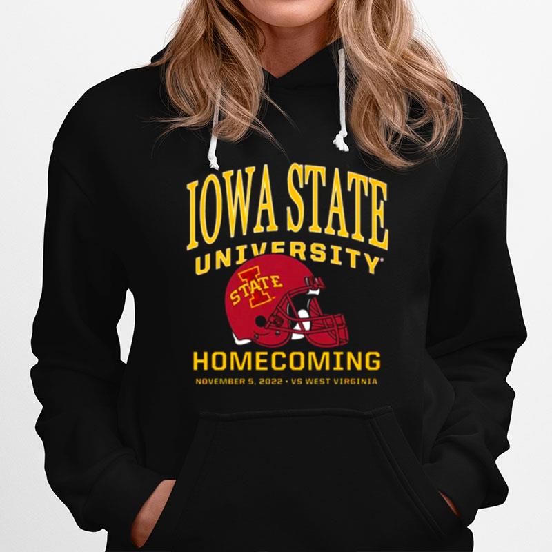 West Virginia Mountaineers Vs. Iowa State Cyclones 2022 Game Day Matchup Hoodie