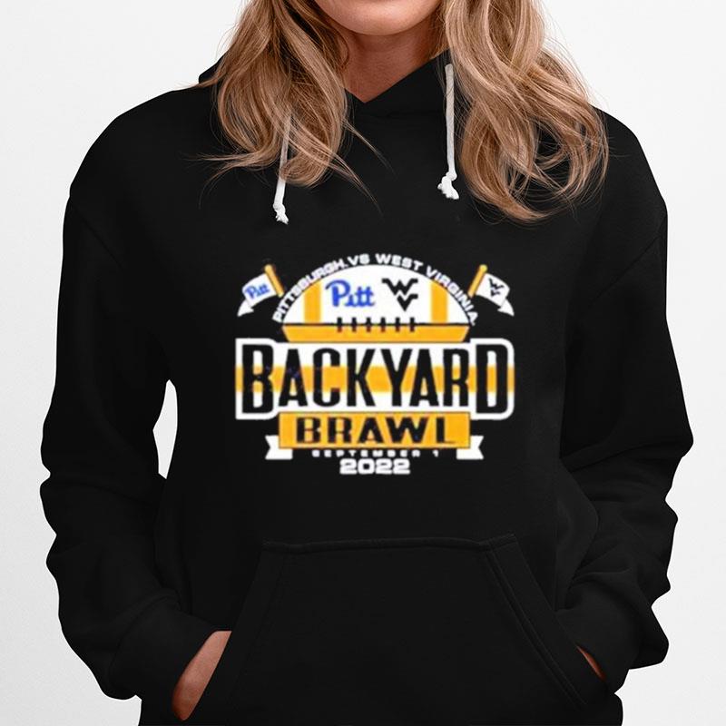 West Virginia Vs Pitt Panthers Backyard Brawl 2022 Hoodie