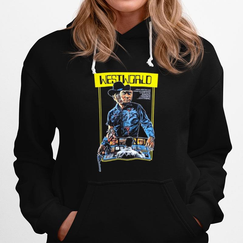 Westworld Whrer Robot Men And Women Are Programmed To Serve You For Romance Violence Anything Hoodie