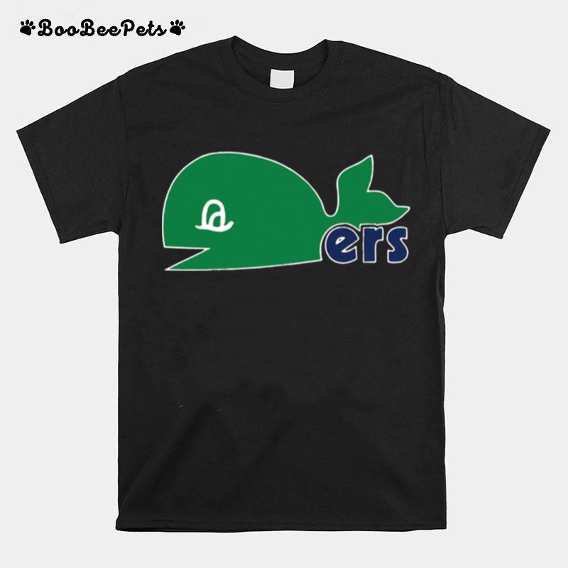 Whalers Pucky The Whale T-Shirt