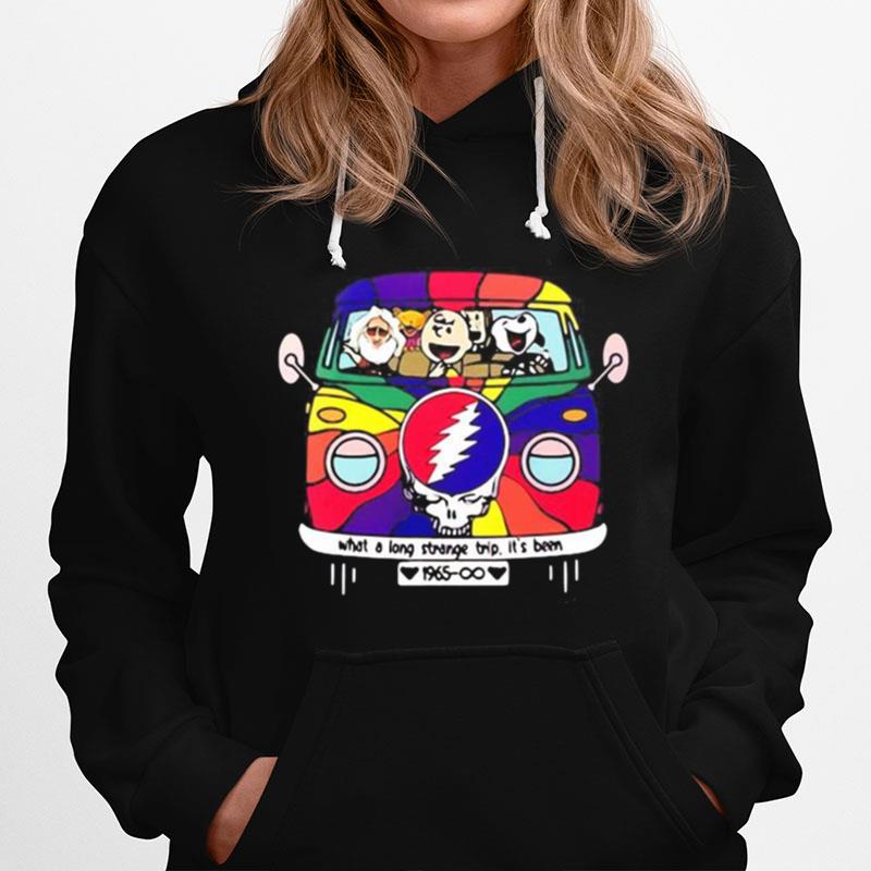 What A Long Strange Trip Its Been 1965 Peanuts Grateful Dead Hoodie