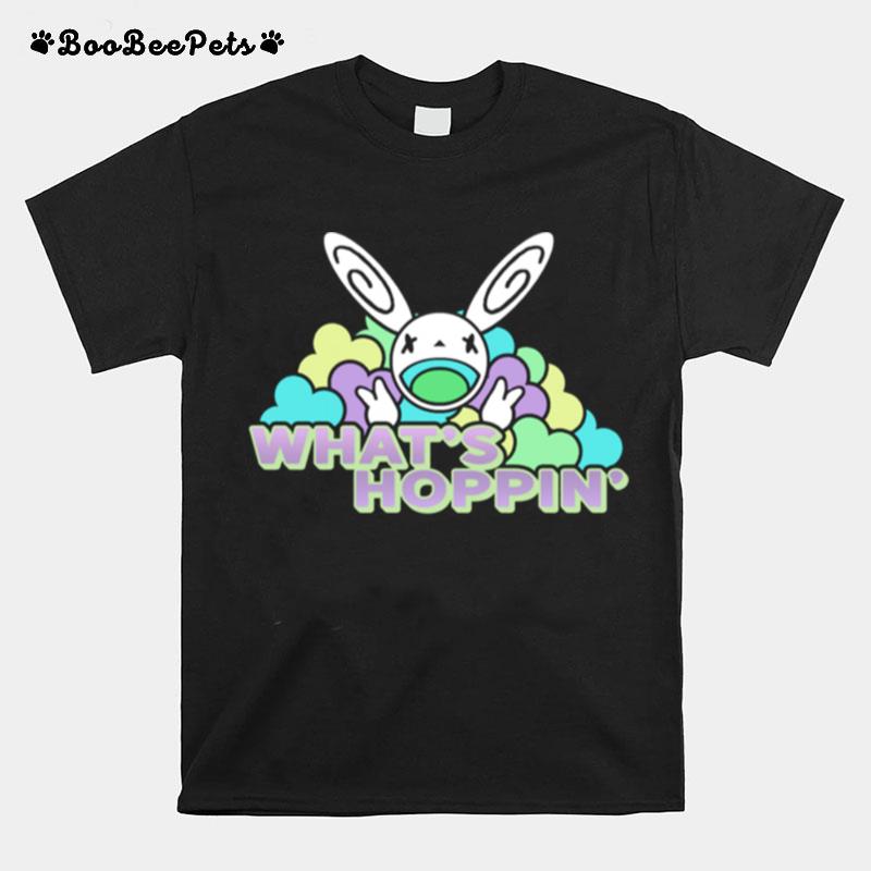 Whats Hoppin Kawaii Easter Holiday Bunny Cute Anime Pastel T-Shirt