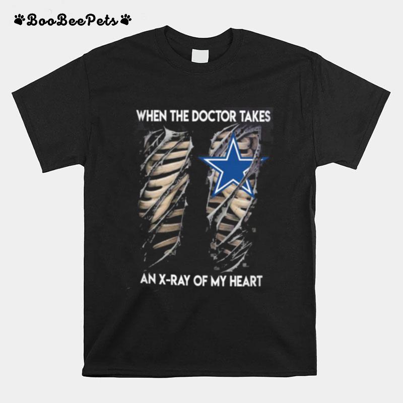 When The Doctor Takes An X Ray Of My Heart Love Stars T-Shirt