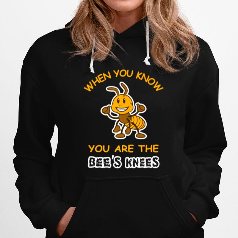 When You Know You Are The Bees Knees Hoodie