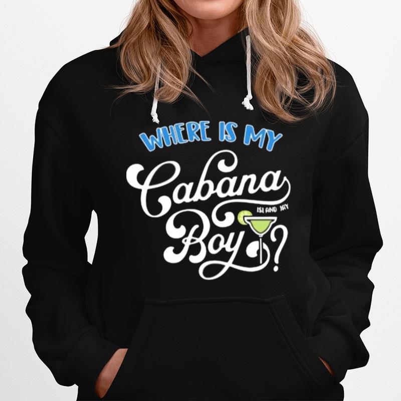 Where Is My Cabana Island Jay Boy Hoodie