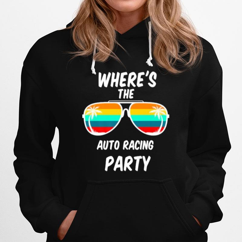 Wheres The Auto Tacing Party Sunglasses Vintage Hoodie