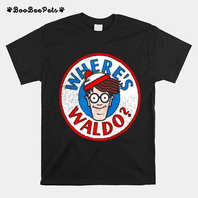 Wheres Waldo Classic Circle Logo T-Shirt