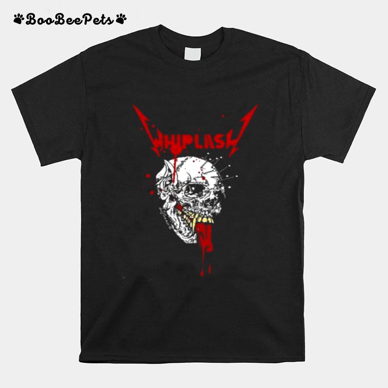 Whiplash Skull Art Status Quo T-Shirt
