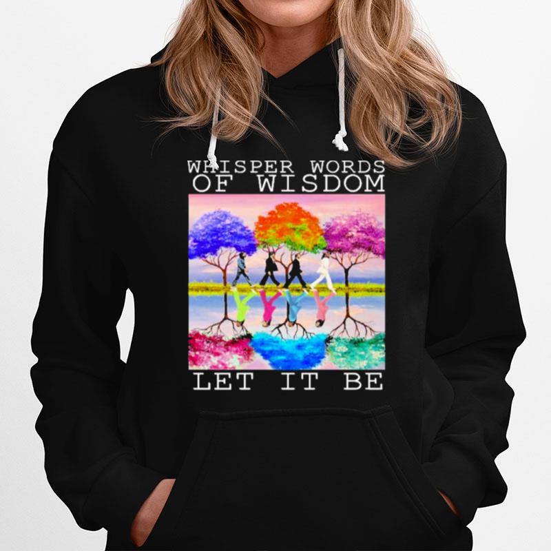 Whisper Words Of Wisdom Let It Be 60 Years Of The Beatles Hoodie