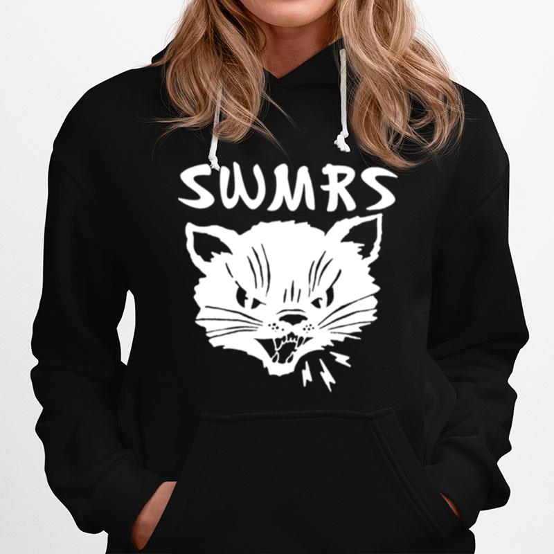 White Cat Logo Swmrs Hoodie