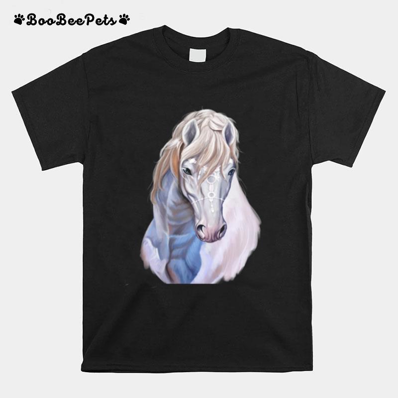 White Horse Head 3 T-Shirt