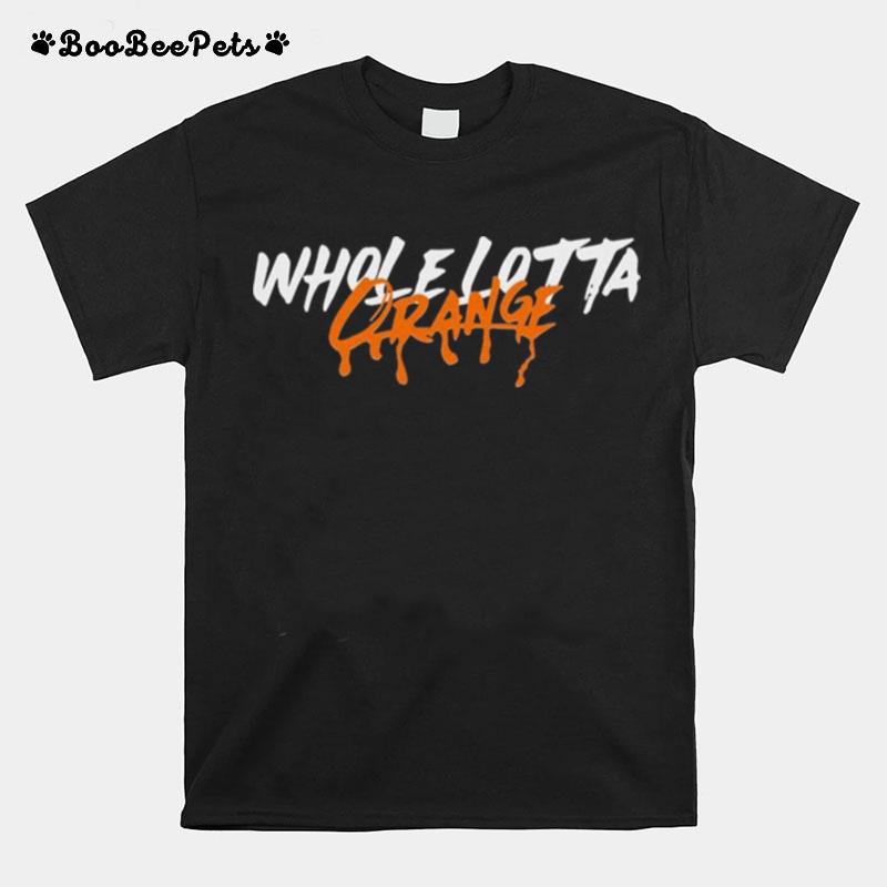 Whole Lotta Orange Logo T-Shirt