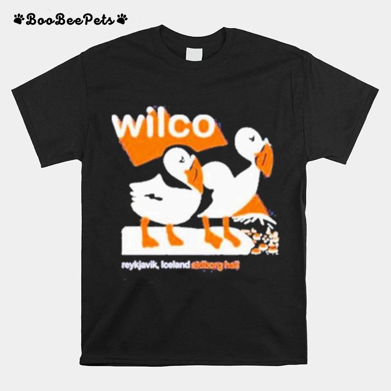 Wilco Iceland Puffins 2023 Show T-Shirt