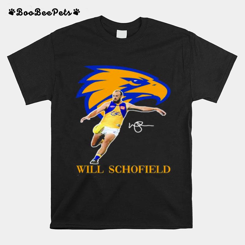 Will Schofield Player Of Team Philadelphia Eagles Football Signature T-Shirt