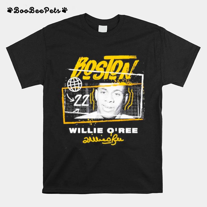Willie Oree Boston Ice Hockey Lovers T-Shirt