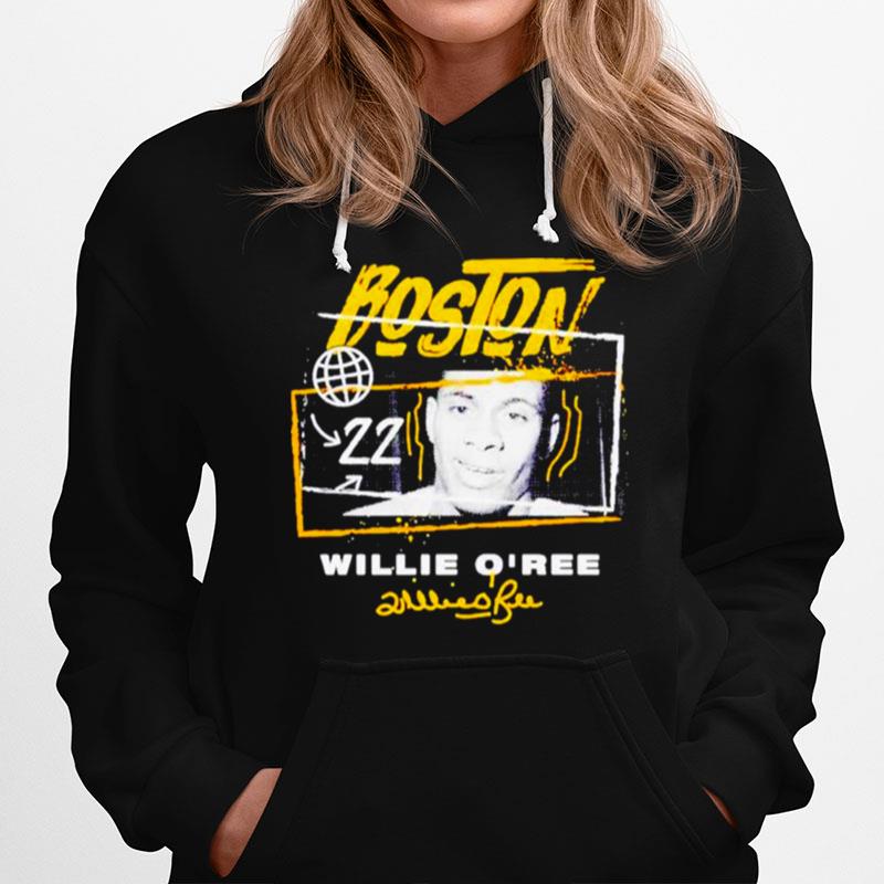 Willie Oree Boston Ice Hockey Hoodie