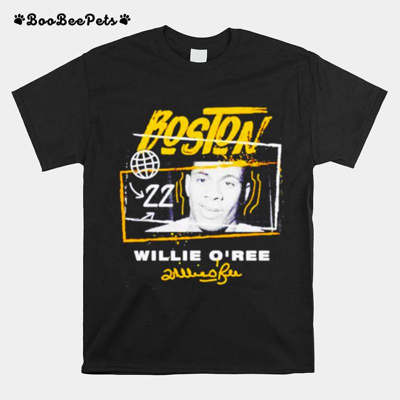 Willie Oree Boston Ice Hockey T-Shirt