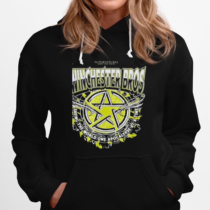 Winchester Brothers Saving People And Hunting Things Supernatural John The Hunt Hoodie