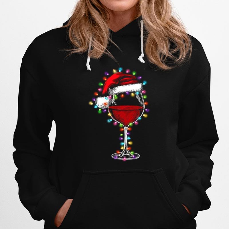 Wine Santa Hoodie