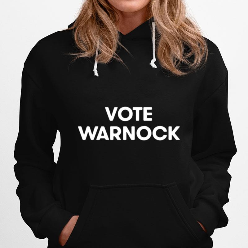 Wnba Players Wear Vote Warnock Hoodie