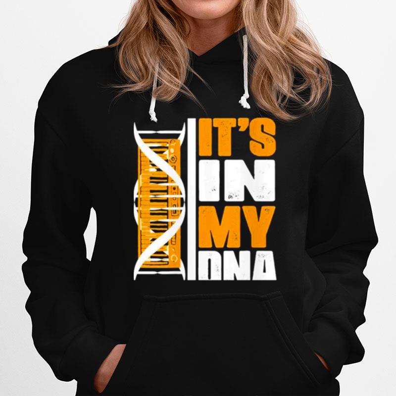 Wo Keyboard Piano Dna Hoodie