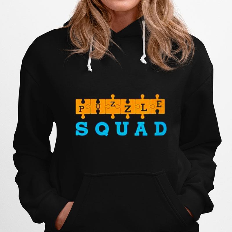 Wo Puzzle Squad Jigsaw Hobby Puzzler Hoodie