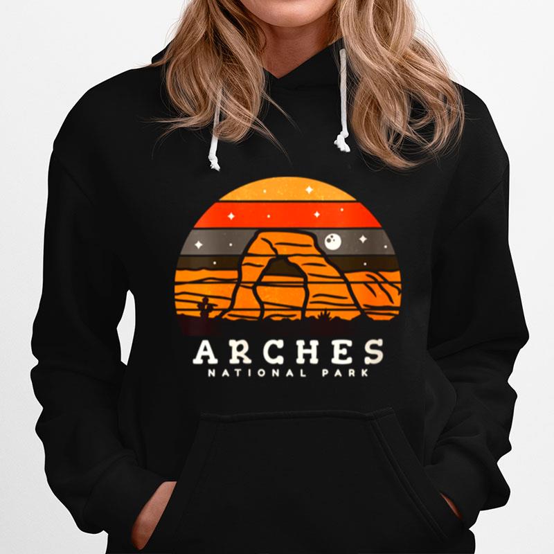 Womens Arches National Park Moab Utah Vintage Hoodie