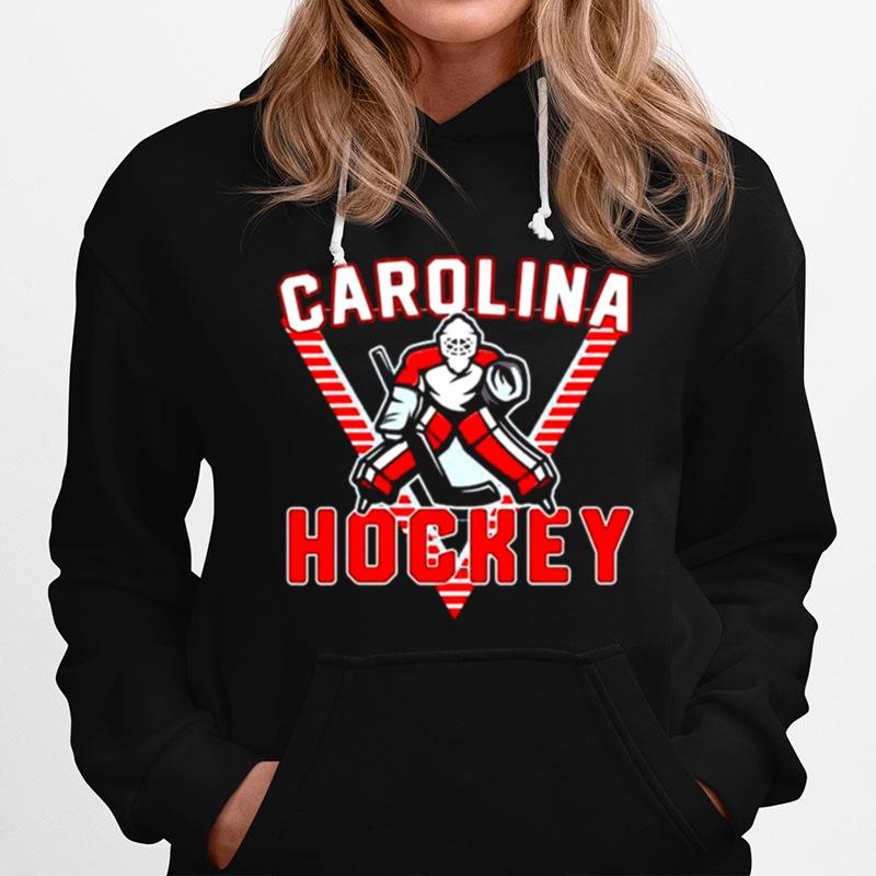 Womens Old School Carolina Hockey Retro Hoodie