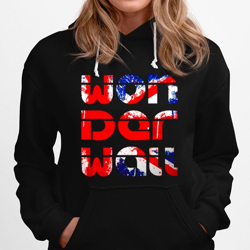 Wonderwall Uk Flag Oasis Inspired Hoodie