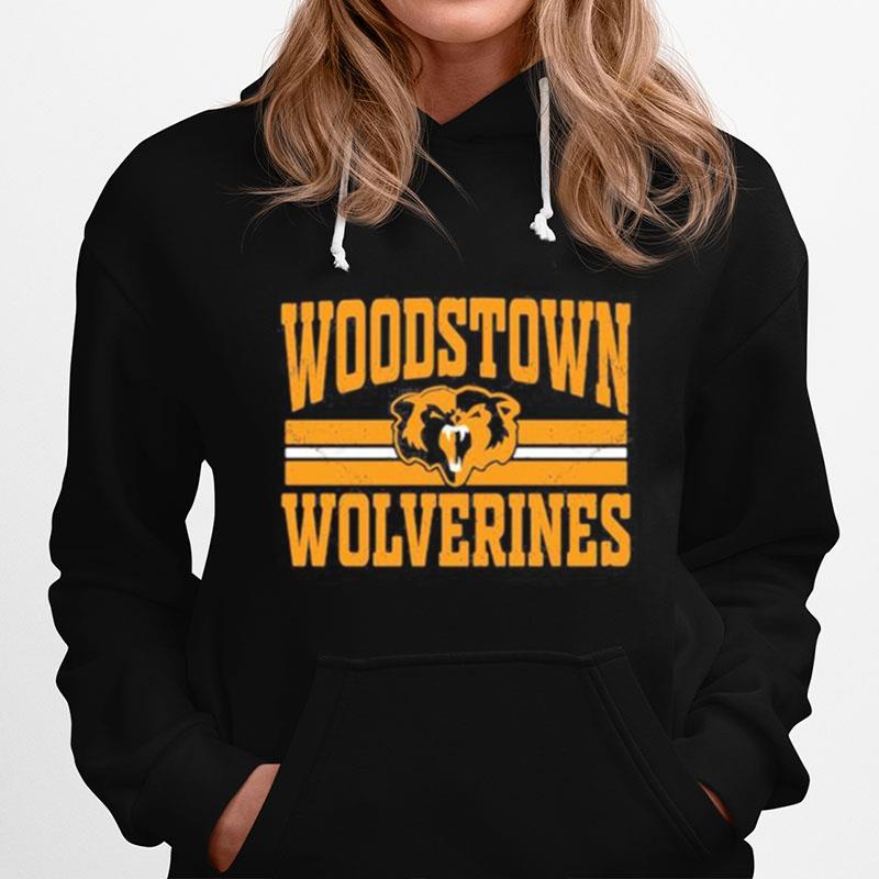 Woodstown Wolverines High School Logo Hoodie