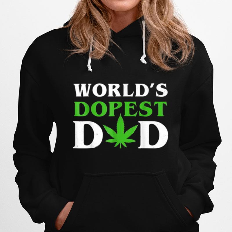 Worlds Dopest Dad Cannabis Hoodie