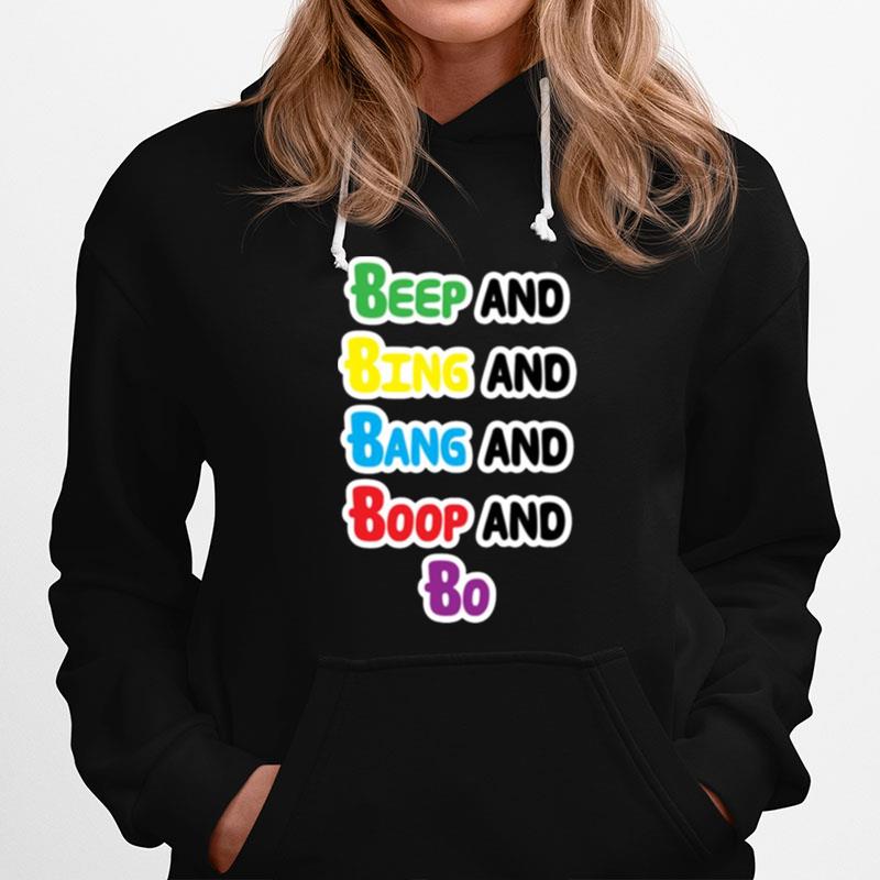 Worry Not Beep Bing Bang Boop And Bo Storybots Hoodie