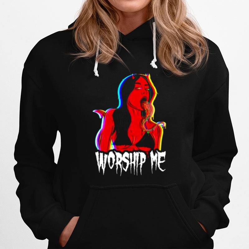 Worship Me Tee By Ghost And Darkness Hoodie