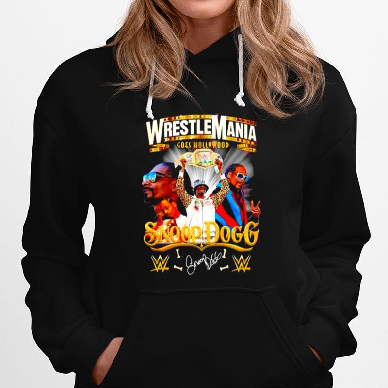 Wrestlemania Goes Hollywood Snoop Dogg Signature Hoodie