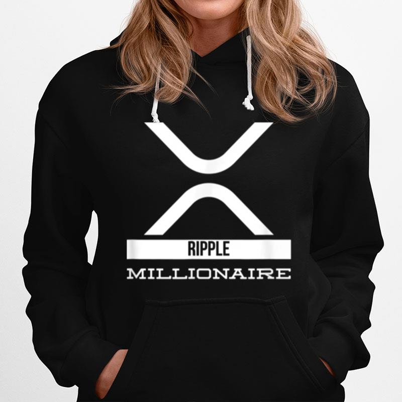 Xrp Ripple Millionaire Cryptonaire Crypto Cryptocurrency Hoodie