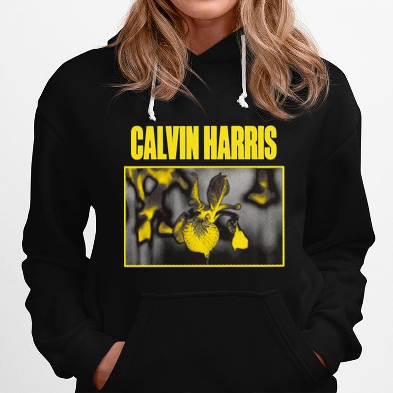 Yellow Album Illustration Calvin Harris Hoodie