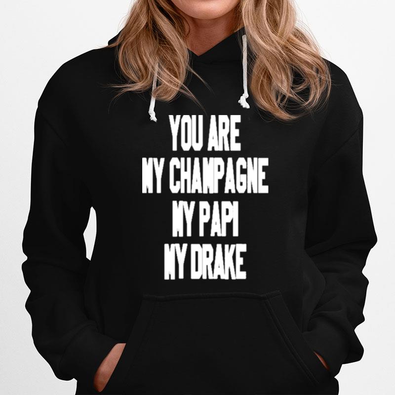 You Are My Champagne My Papi My Drake Hoodie