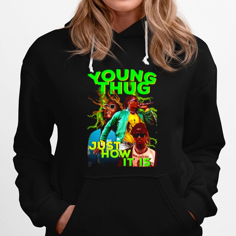 Young Thug Just How It Is 21 Savage Rap Hip Hop Hoodie