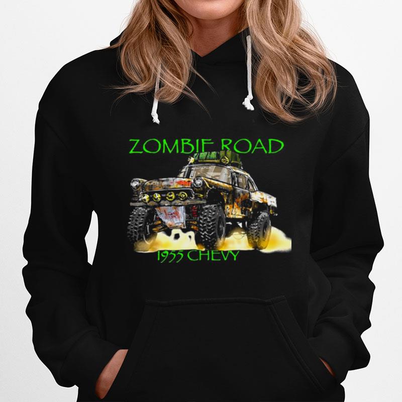Zombie Road 1955 Chevy Hoodie