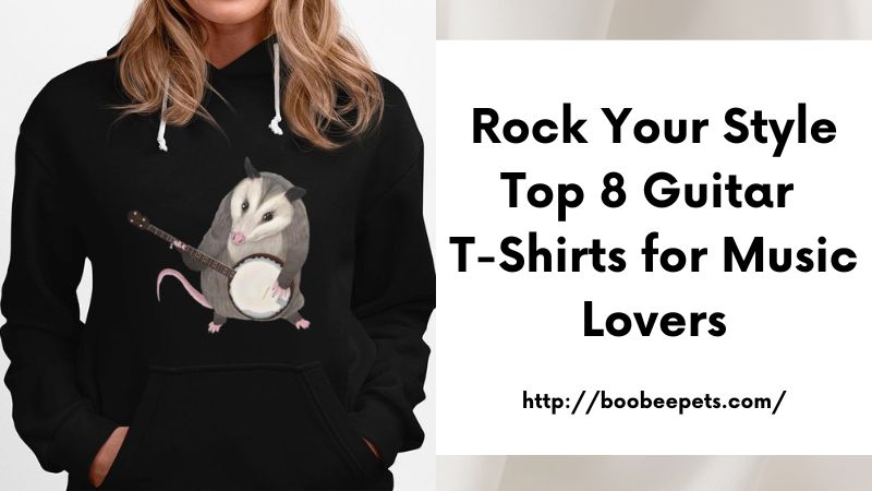 Rock Your Style Top 8 Guitar T-Shirts for Music Lovers