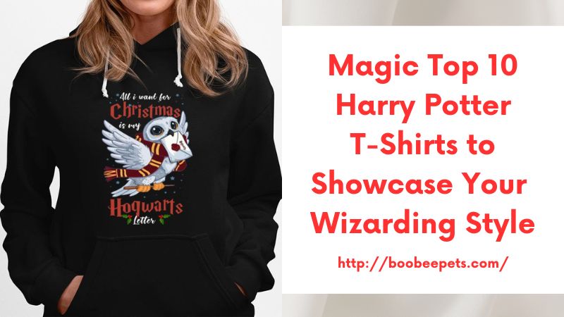 Magic Top 10 Harry Potter T-Shirts to Showcase Your Wizarding Style