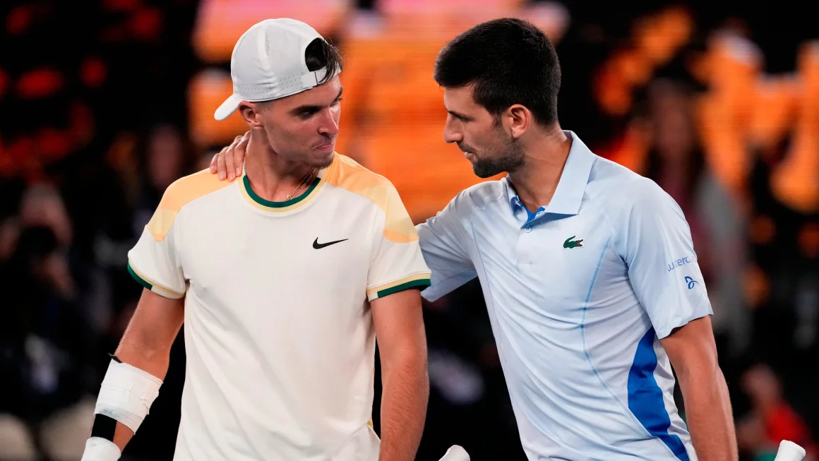 Novak Djokovic Overcomes Challenge from 18-Year-Old Opponent in Australian Open First Round
