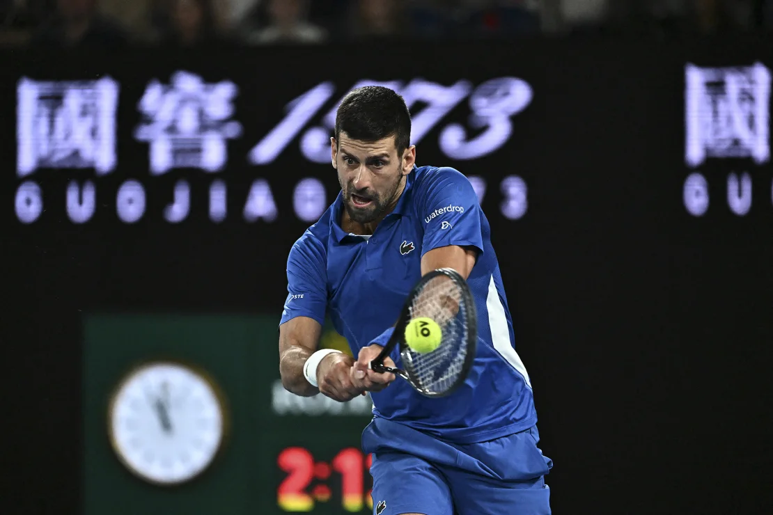 Novak Djokovic Reacts to Heckling Fan Amid Australian Open Victory over Alexei Popyrin